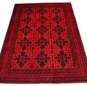 Afghanske tepper - Kunduz - 292 x 197 cm - rød