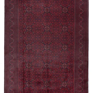Afghanske tepper - Kunduz - 292 x 200 cm - mørk rød