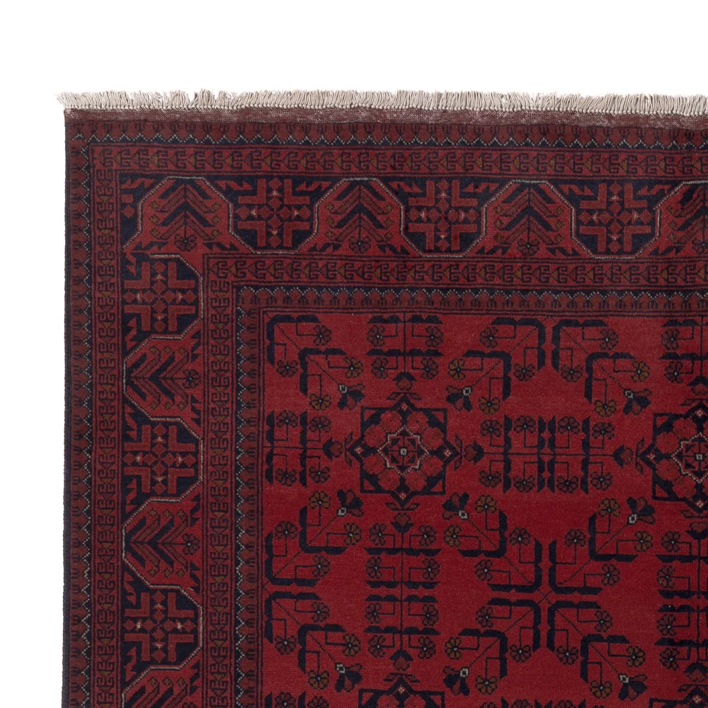 Afghanske tepper - Kunduz - 292 x 202 cm - rød