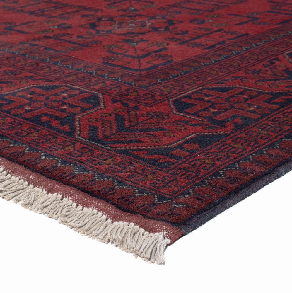 Afghanske tepper - Kunduz - 292 x 202 cm - rød