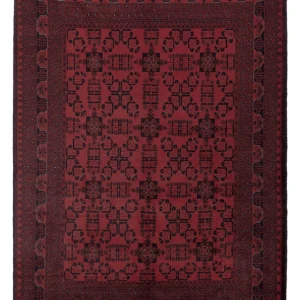 Afghanske tepper - Kunduz - 292 x 205 cm - rød