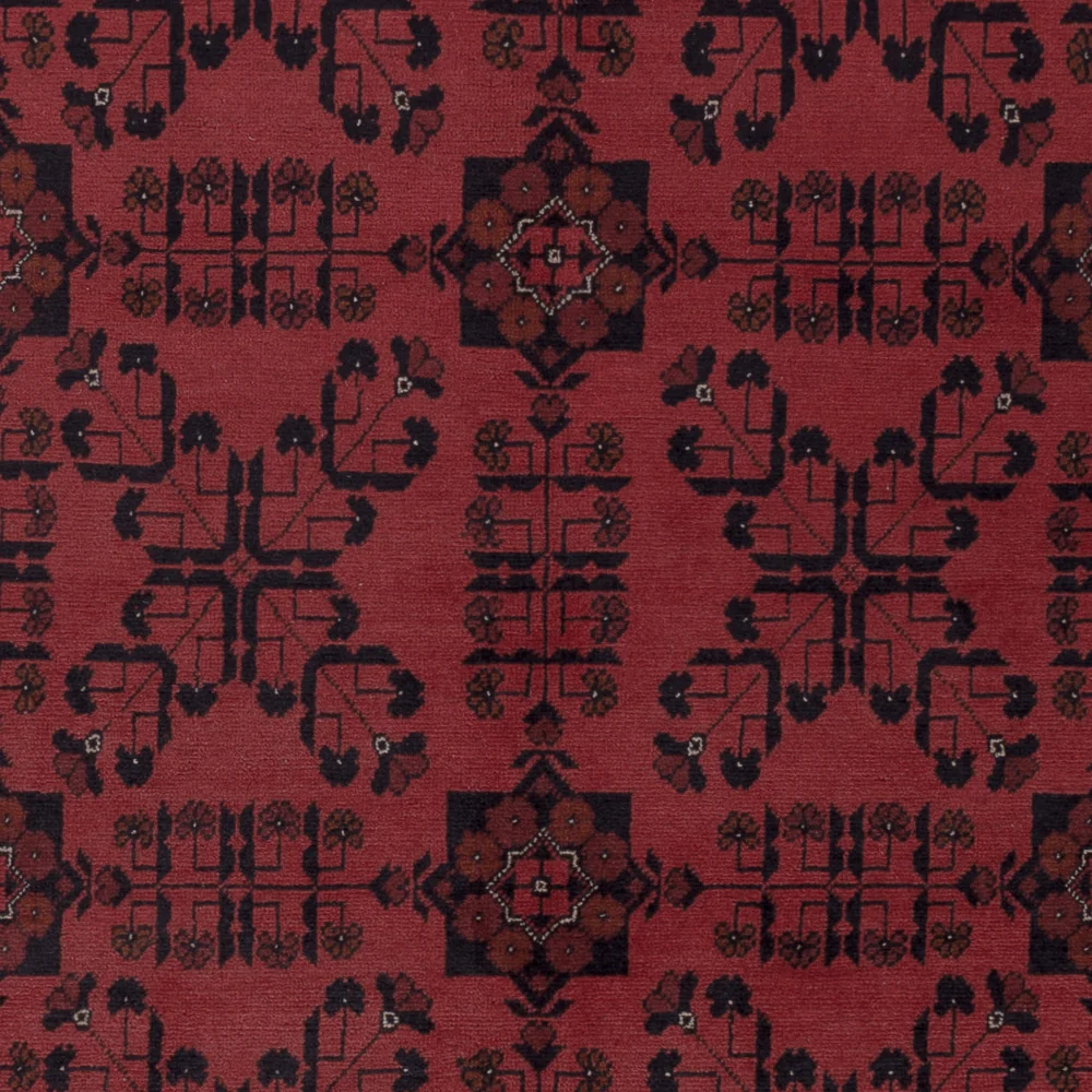 Afghanske tepper - Kunduz - 292 x 205 cm - rød