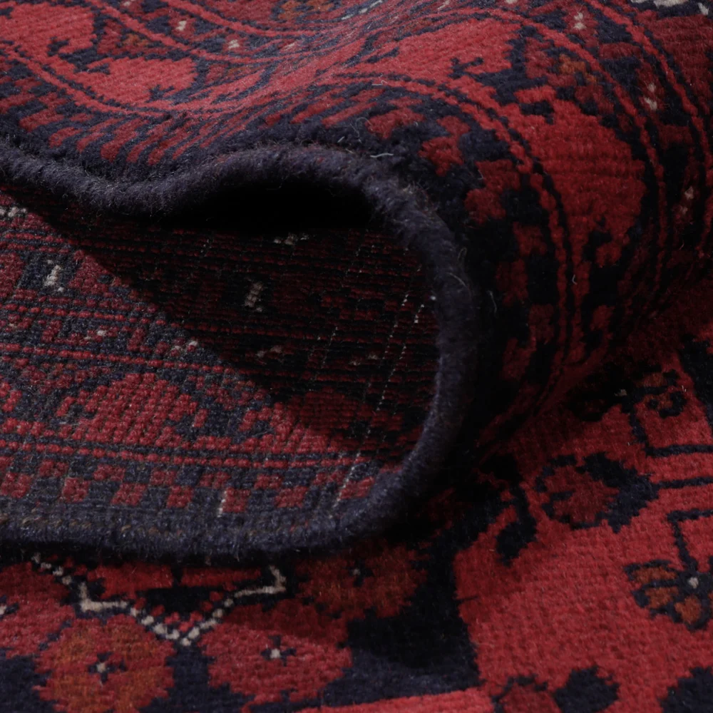 Afghanske tepper - Kunduz - 292 x 205 cm - rød