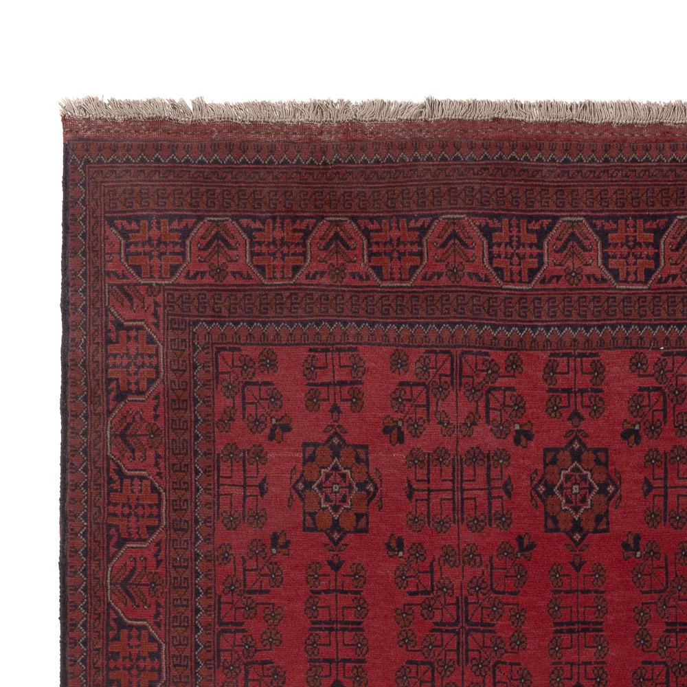 Afghanske tepper - Kunduz - 294 x 195 cm - rød