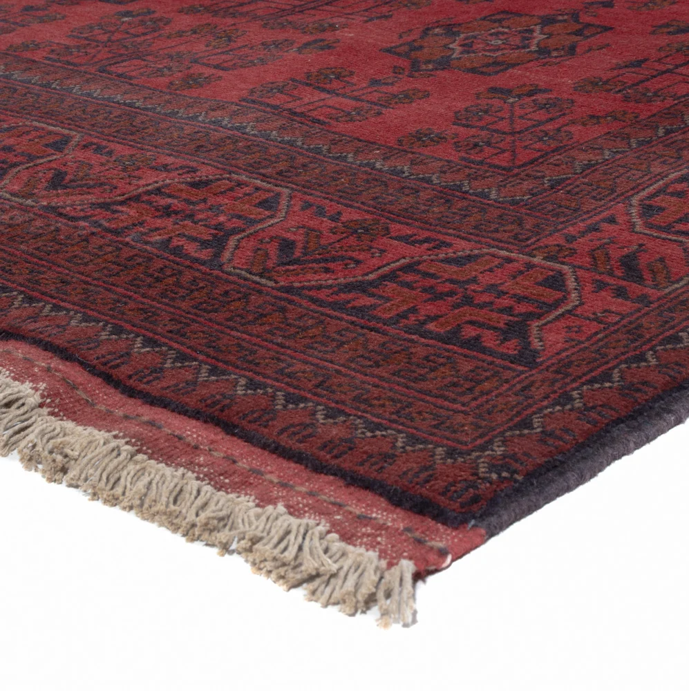 Afghanske tepper - Kunduz - 294 x 195 cm - rød