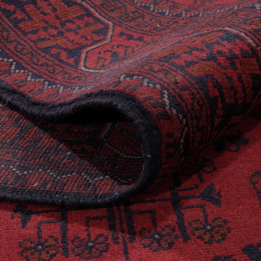 Afghanske tepper - Kunduz - 294 x 195 cm - rød