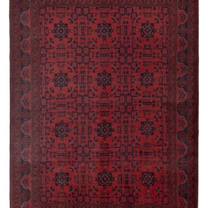 Afghanske tepper - Kunduz - 294 x 207 cm - rød