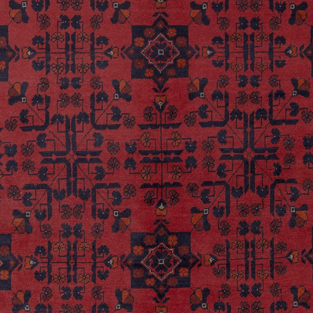 Afghanske tepper - Kunduz - 294 x 207 cm - rød