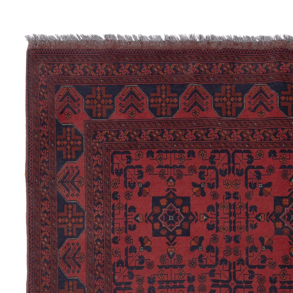 Afghanske tepper - Kunduz - 294 x 207 cm - rød