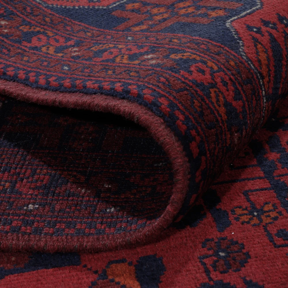Afghanske tepper - Kunduz - 294 x 207 cm - rød
