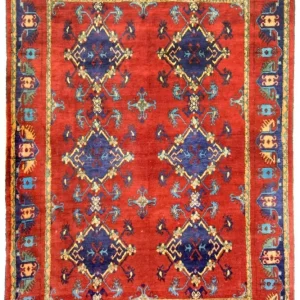 Afghanske tepper - Kunduz - 294 x 211 cm - rød