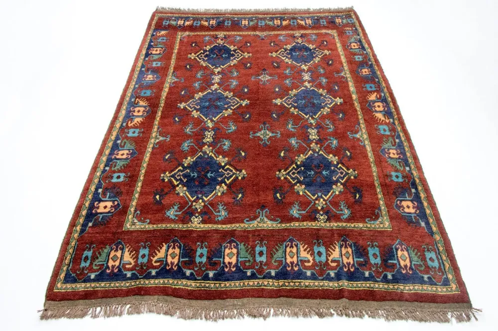 Afghanske tepper - Kunduz - 294 x 211 cm - rød