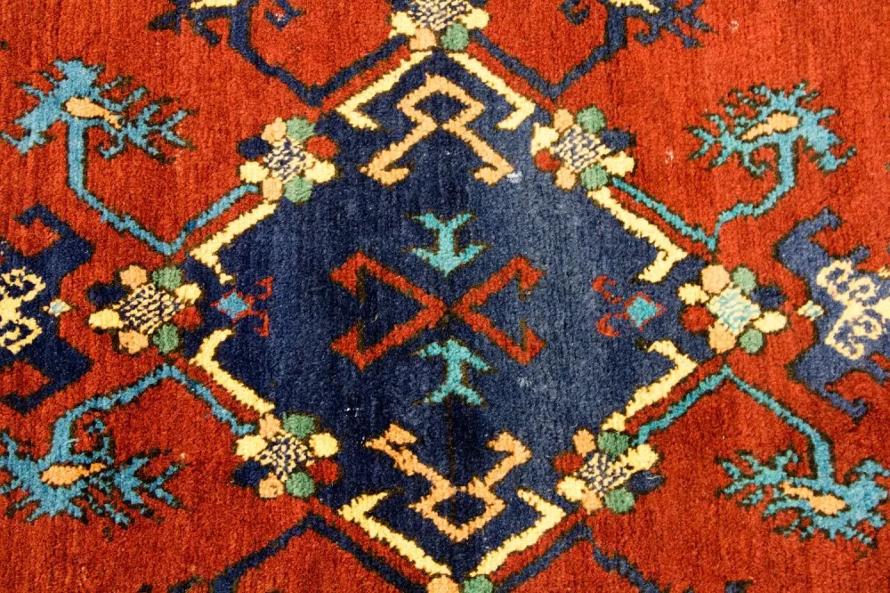Afghanske tepper - Kunduz - 294 x 211 cm - rød