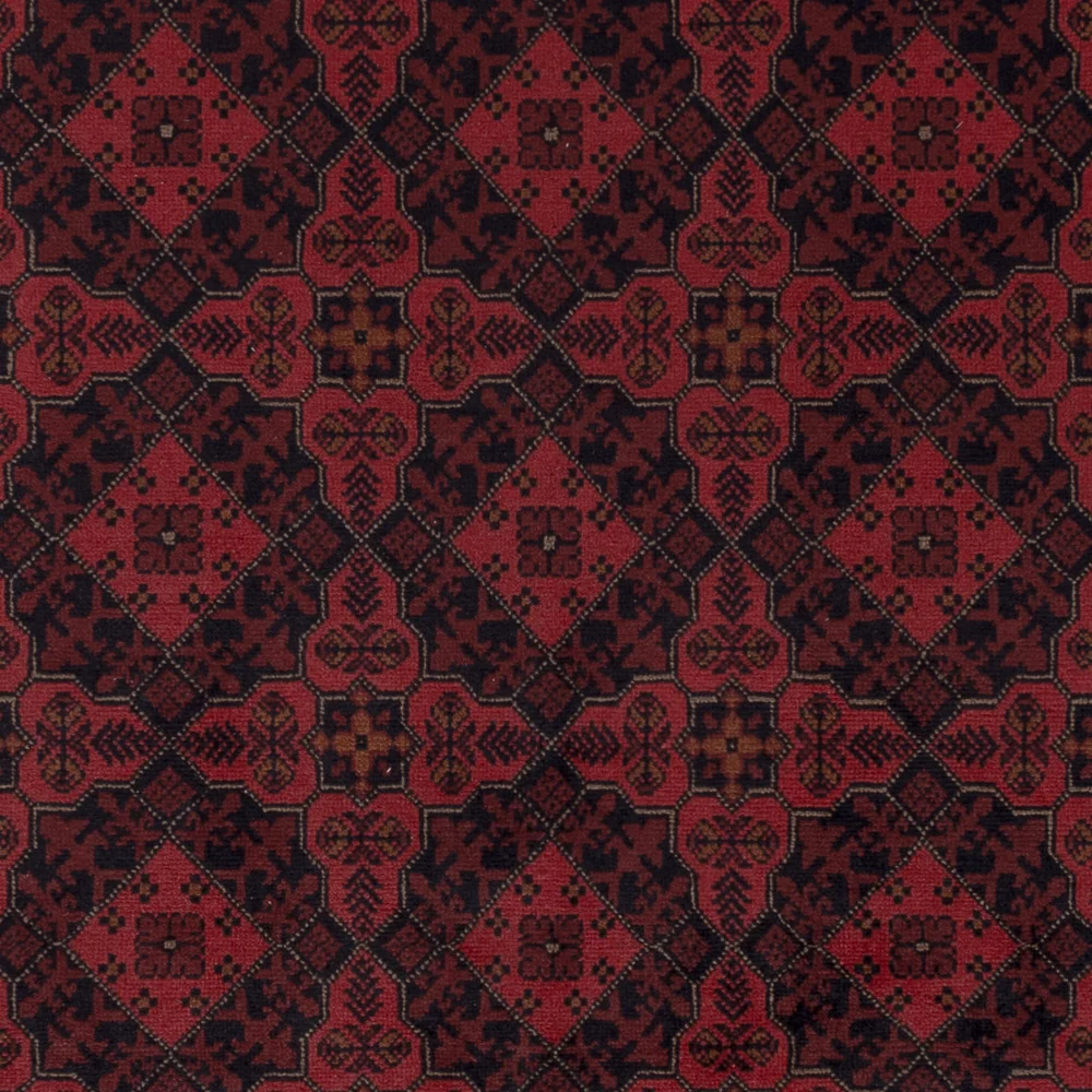 Afghanske tepper - Kunduz - 295 x 197 cm - rød