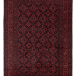 Afghanske tepper - Kunduz - 295 x 197 cm - rød