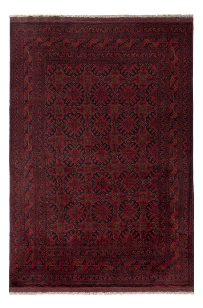 Afghanske tepper - Kunduz - 295 x 202 cm - rød