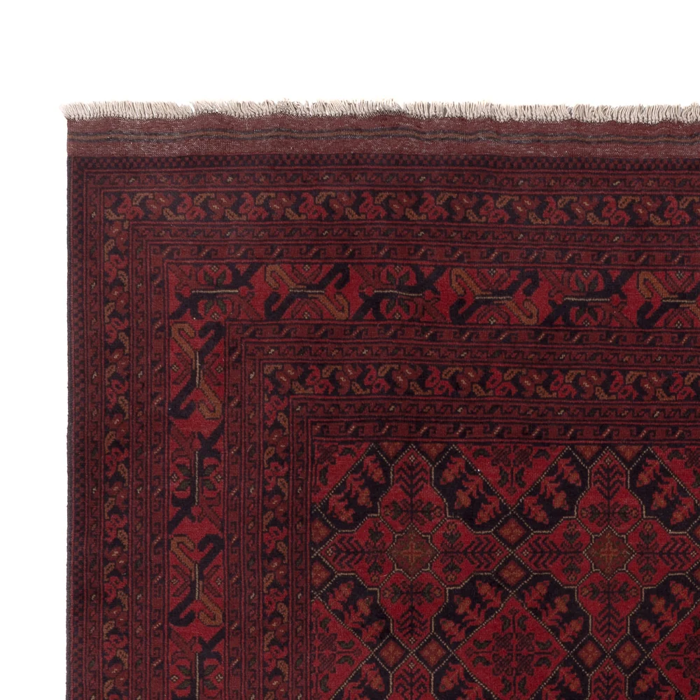 Afghanske tepper - Kunduz - 295 x 202 cm - rød