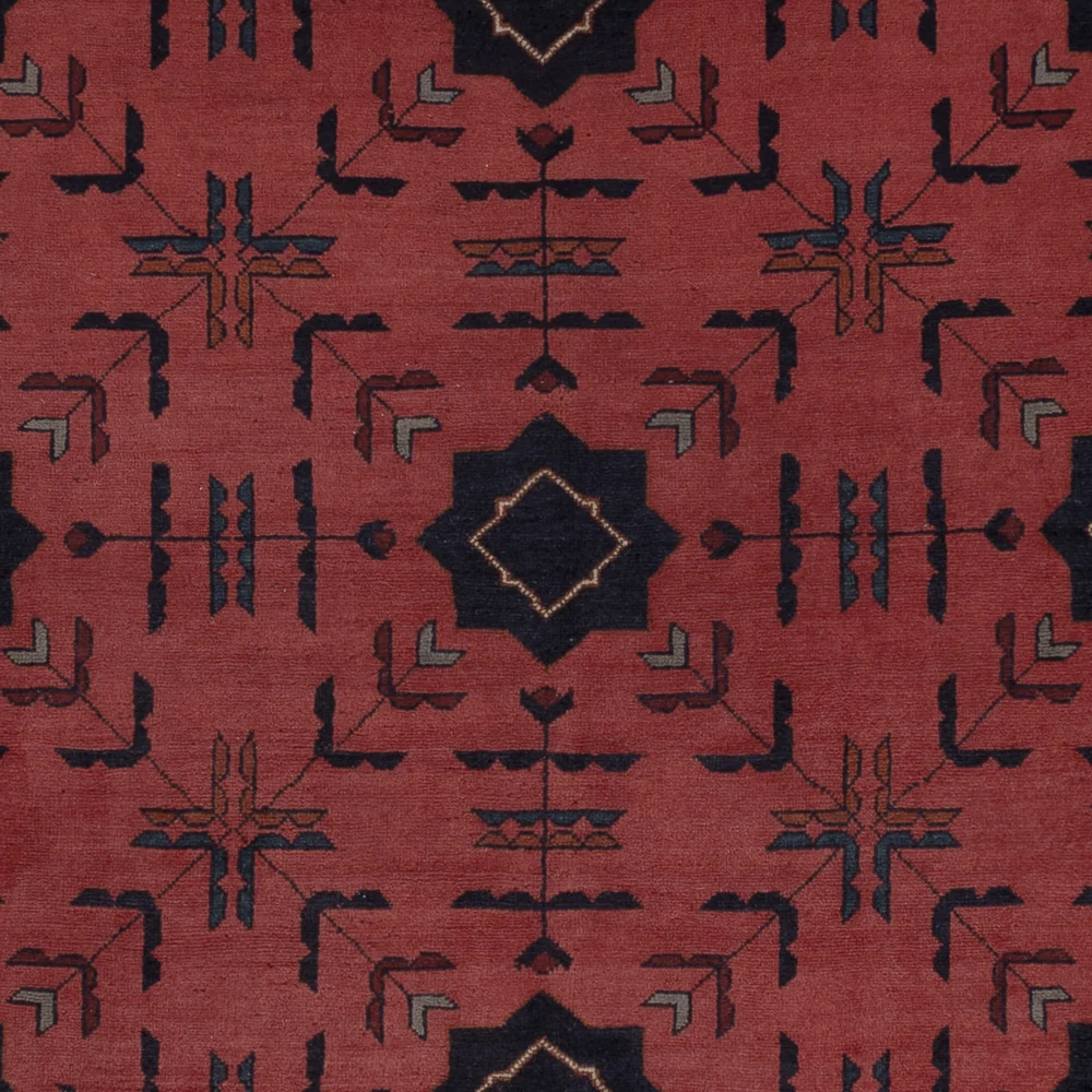 Afghanske tepper - Kunduz - 295 x 204 cm - rød