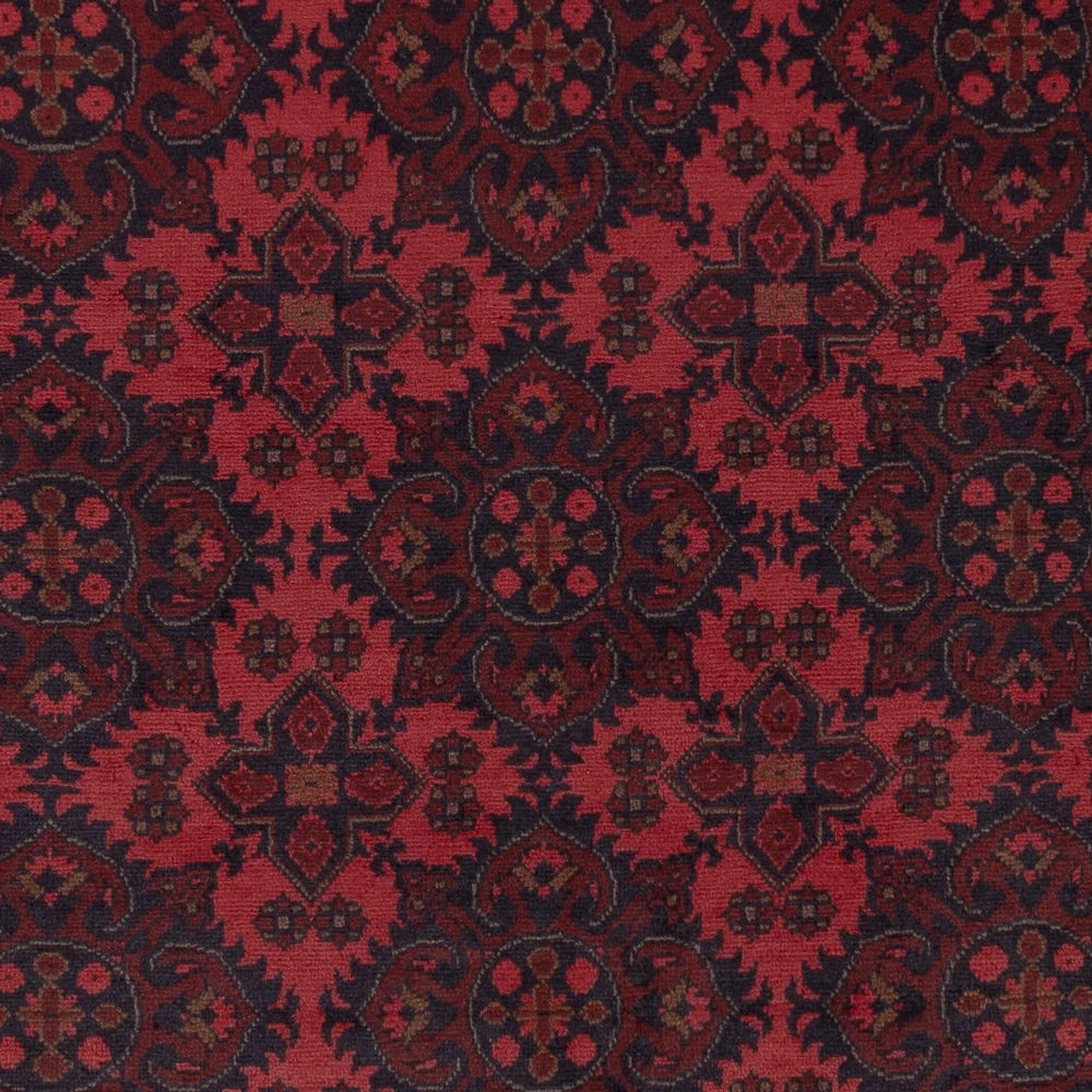 Afghanske tepper - Kunduz - 296 x 196 cm - rød