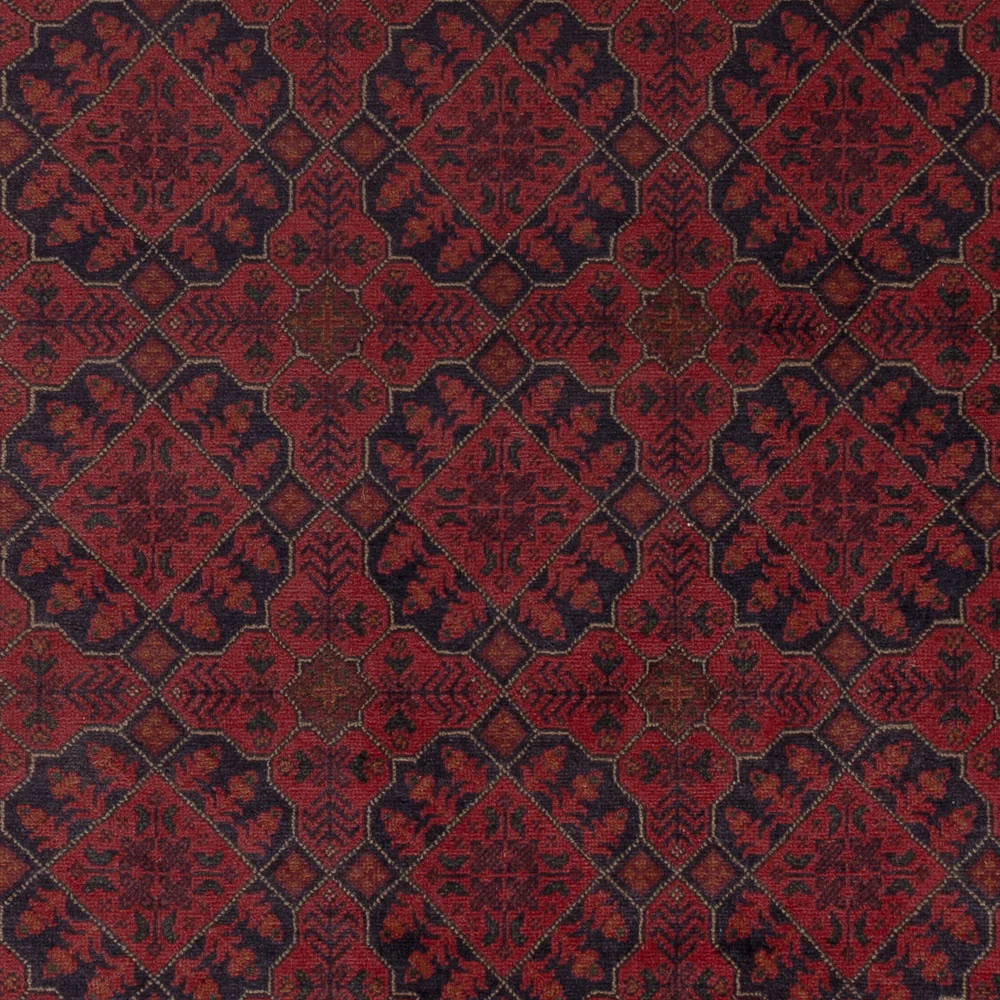 Afghanske tepper - Kunduz - 296 x 200 cm - rød