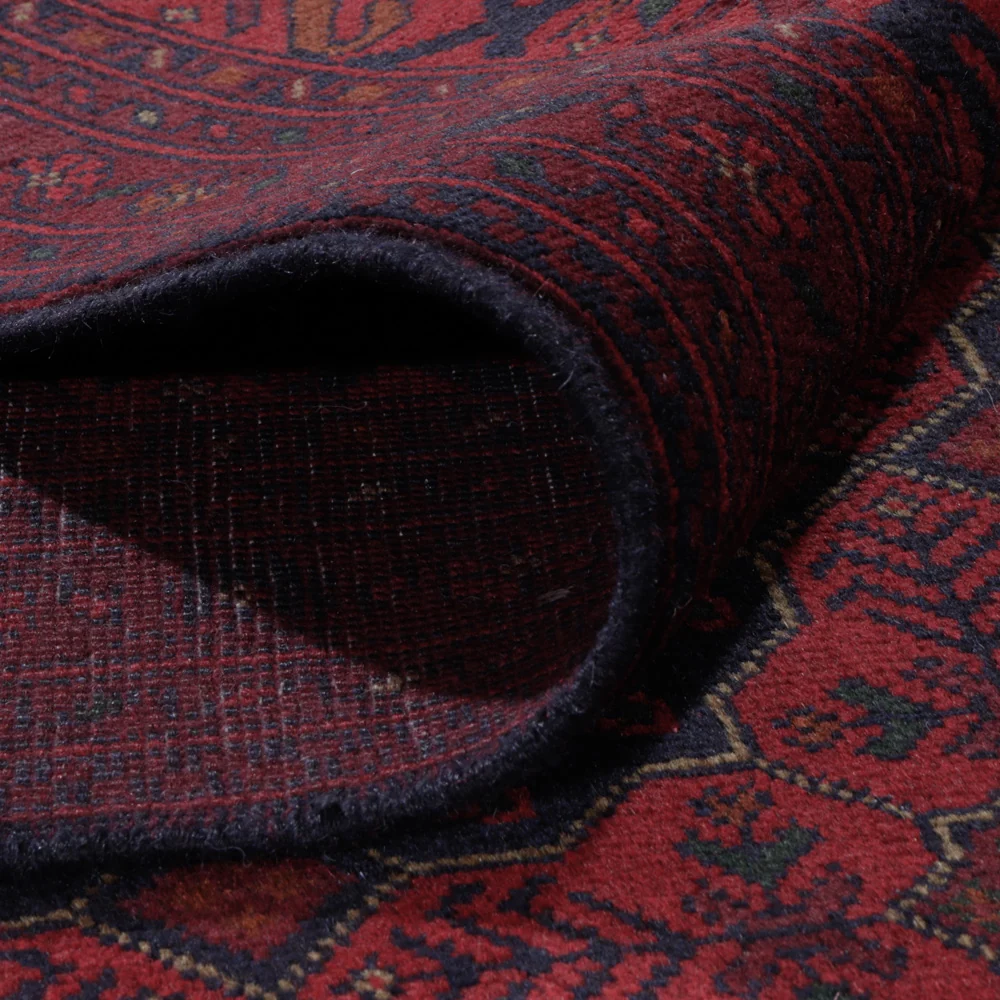 Afghanske tepper - Kunduz - 296 x 200 cm - rød