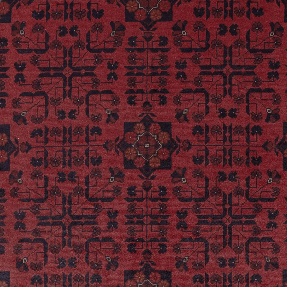 Afghanske tepper - Kunduz - 296 x 204 cm - rød