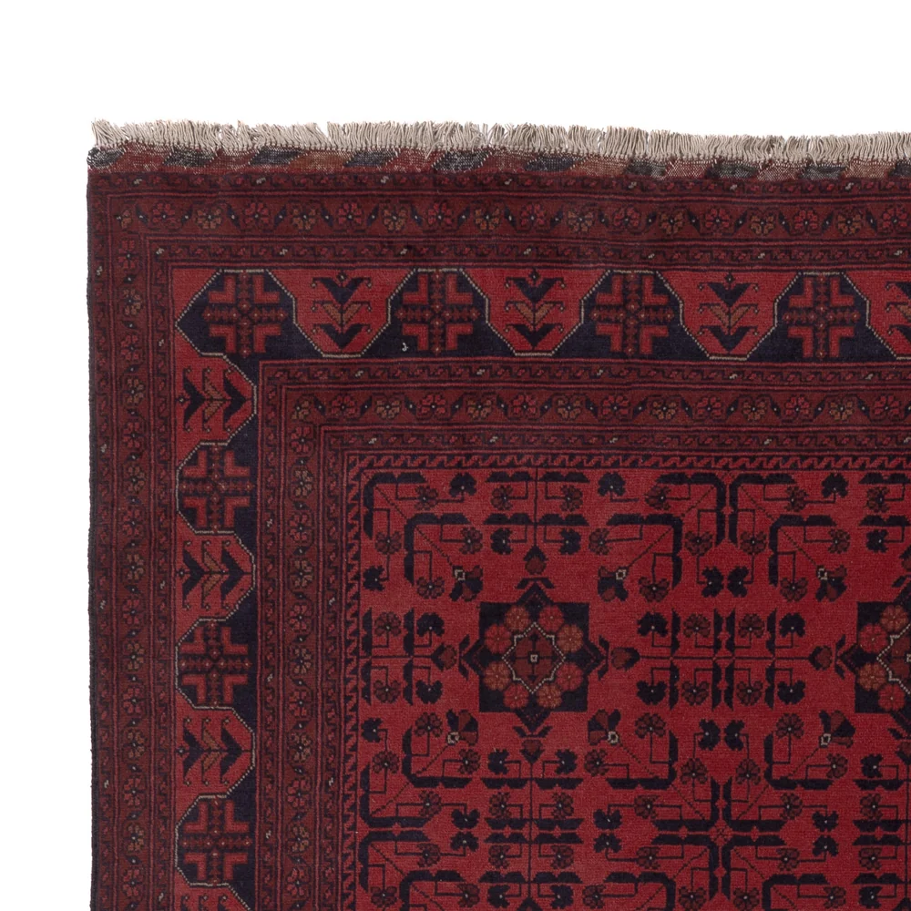 Afghanske tepper - Kunduz - 296 x 204 cm - rød