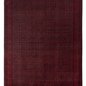 Afghanske tepper - Kunduz - 296 x 204 cm - rød