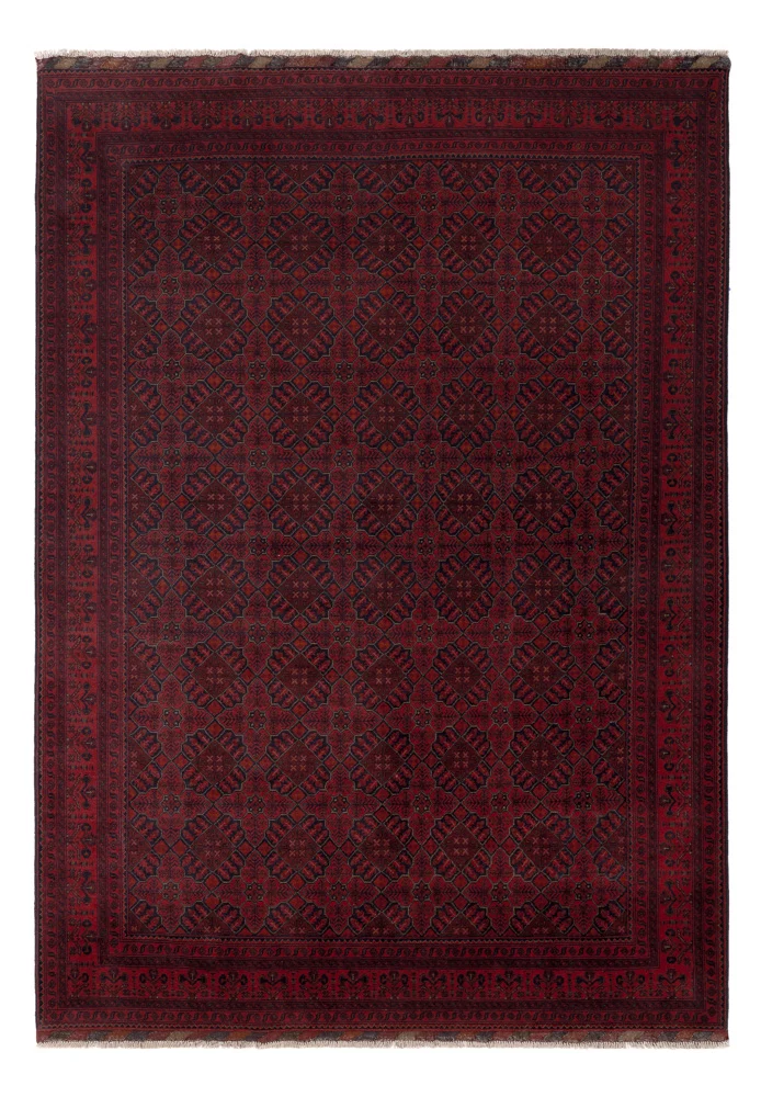 Afghanske tepper - Kunduz - 296 x 204 cm - rød