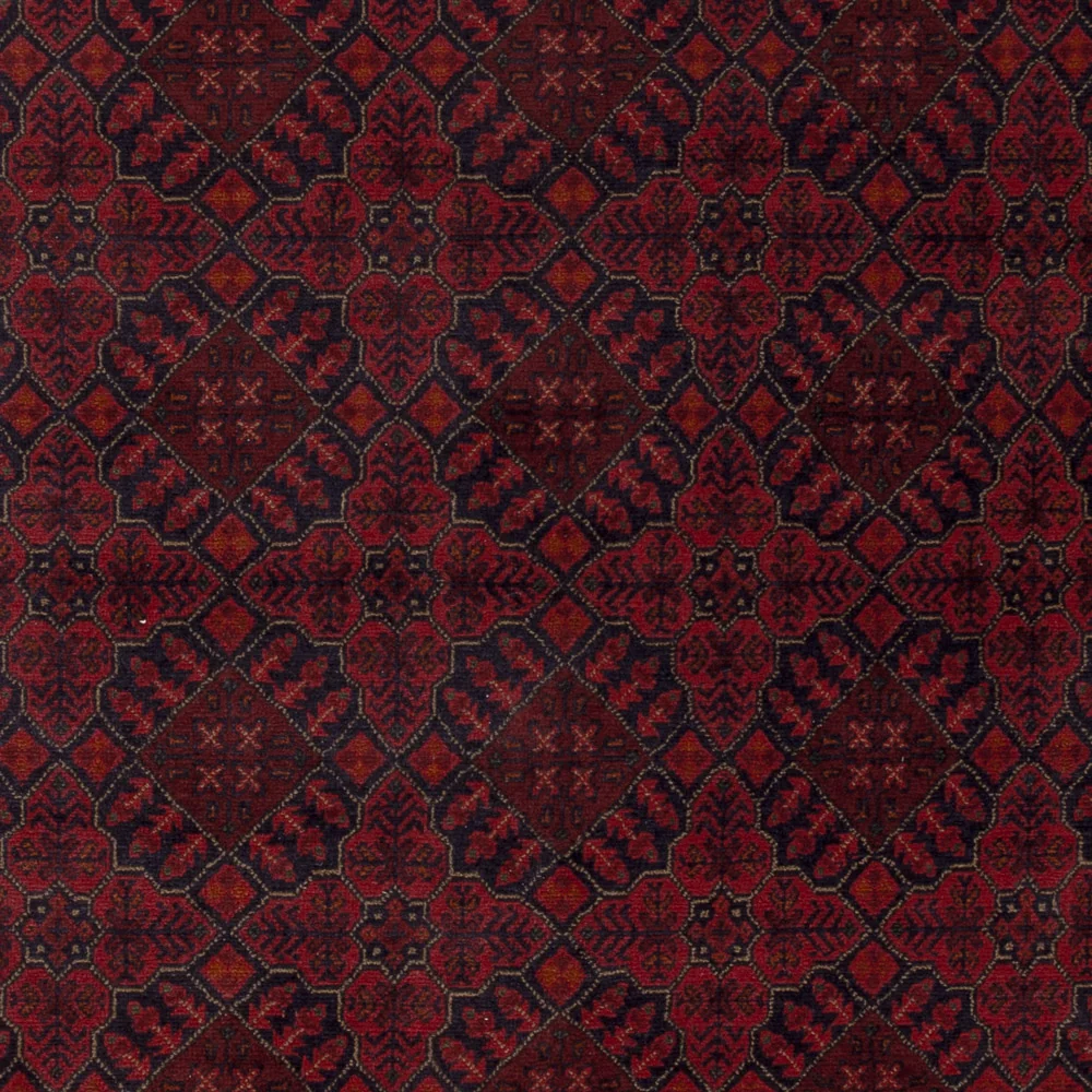 Afghanske tepper - Kunduz - 296 x 204 cm - rød