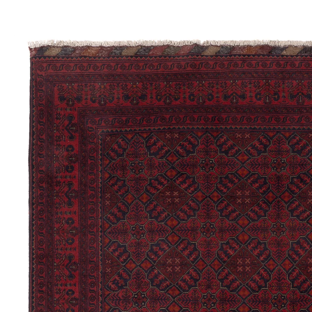 Afghanske tepper - Kunduz - 296 x 204 cm - rød