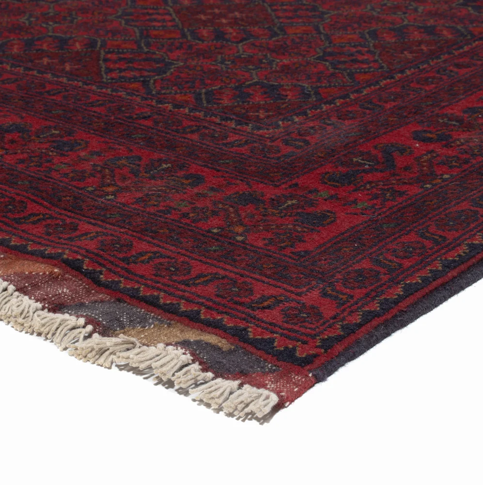 Afghanske tepper - Kunduz - 296 x 204 cm - rød
