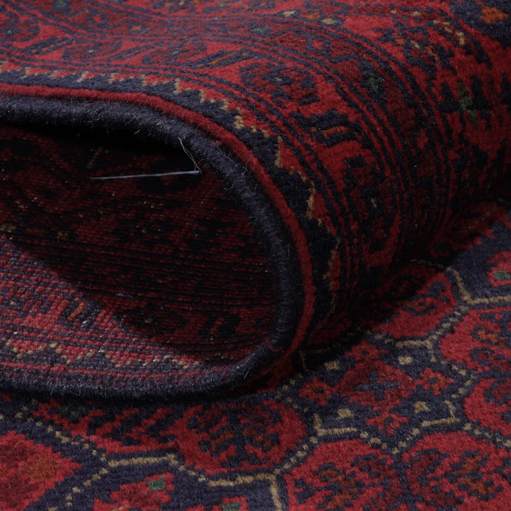 Afghanske tepper - Kunduz - 296 x 204 cm - rød