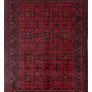 Afghanske tepper - Kunduz - 296 x 205 cm - rød
