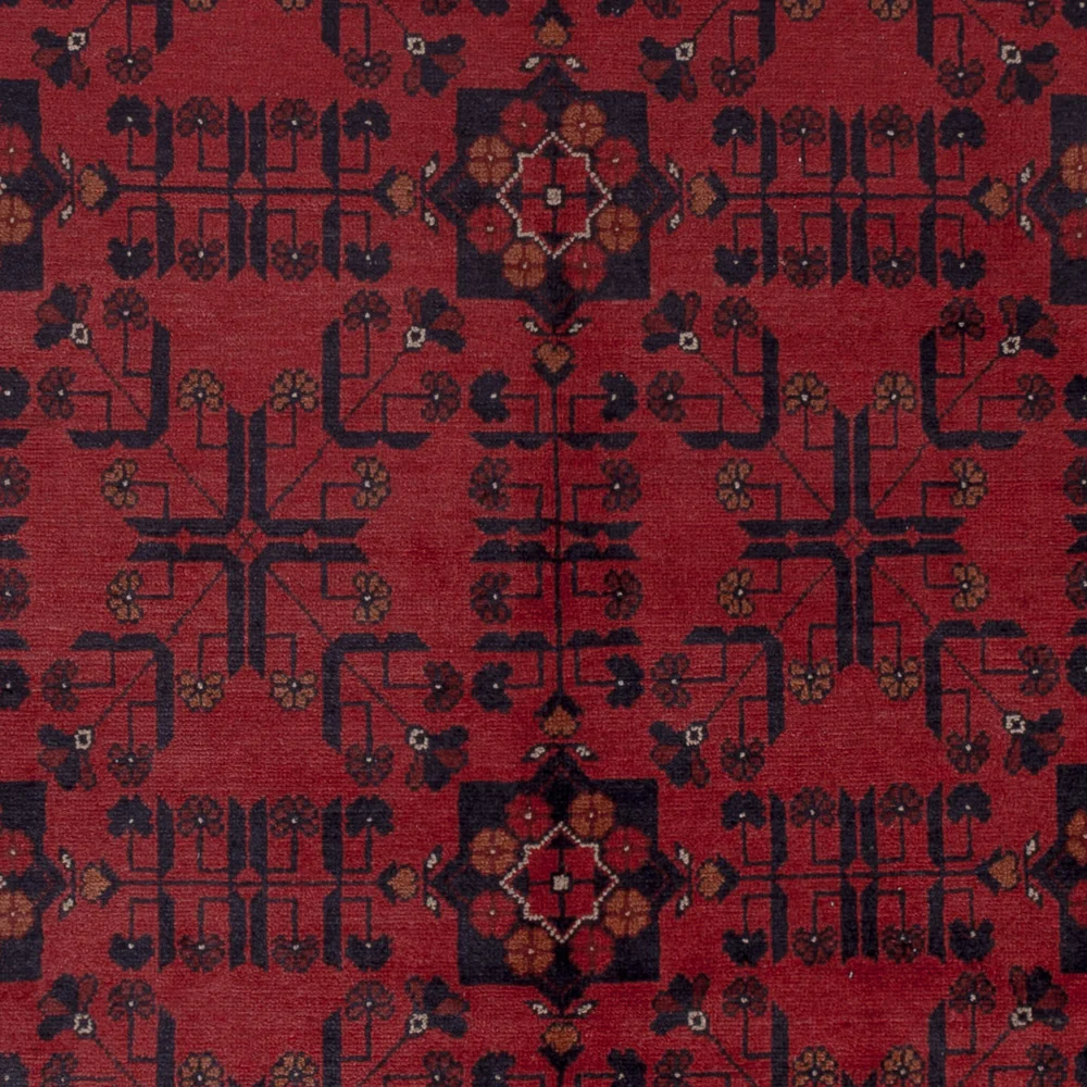 Afghanske tepper - Kunduz - 296 x 205 cm - rød