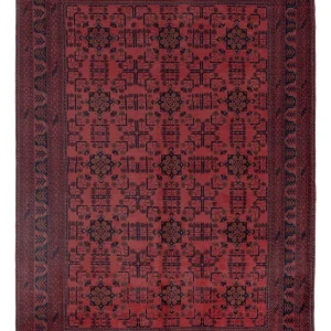 Afghanske tepper - Kunduz - 296 x 206 cm - rød