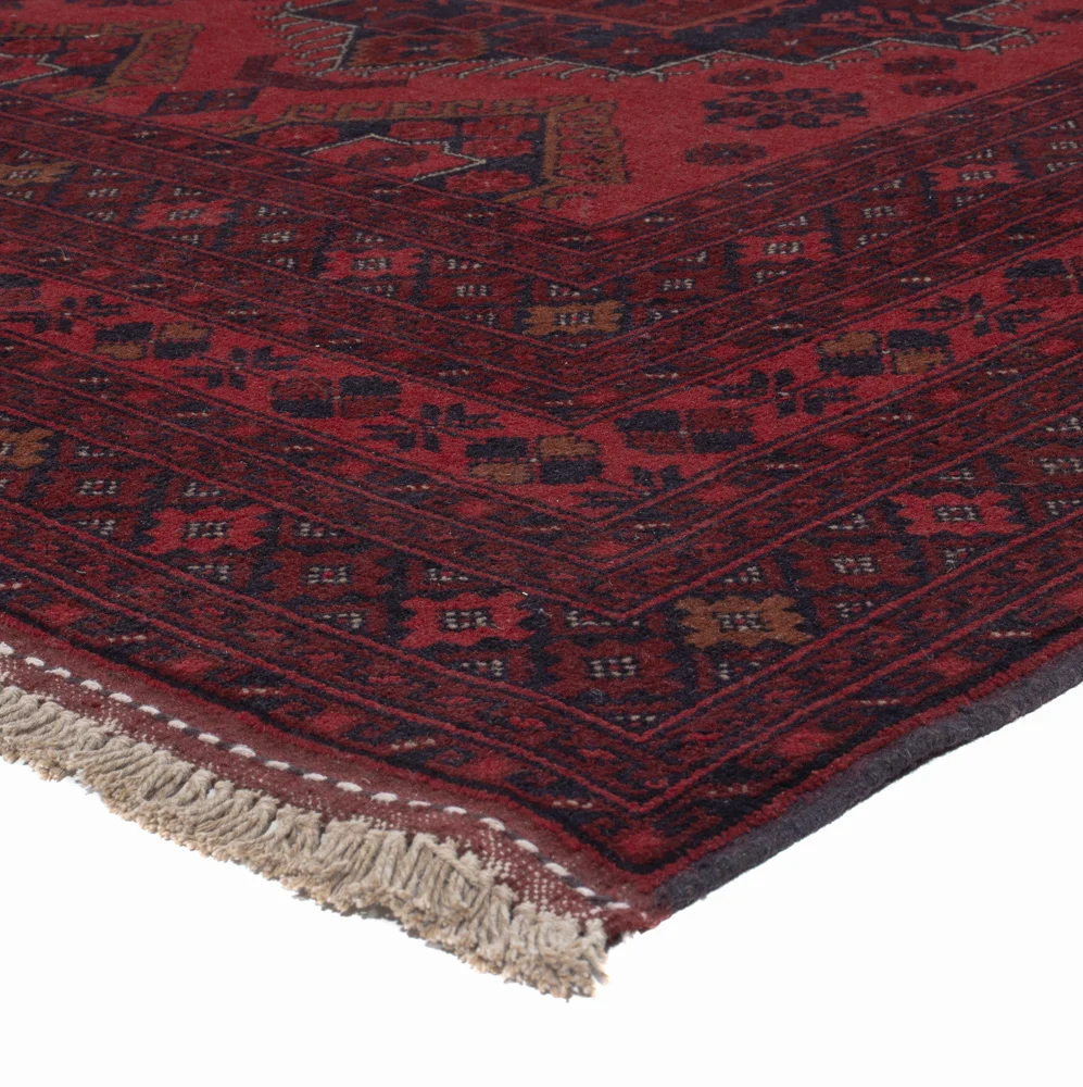 Afghanske tepper - Kunduz - 297 x 205 cm - rød