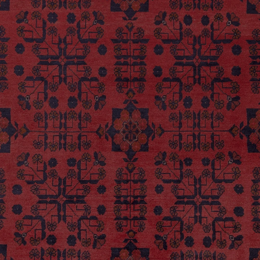 Afghanske tepper - Kunduz - 298 x 199 cm - rød