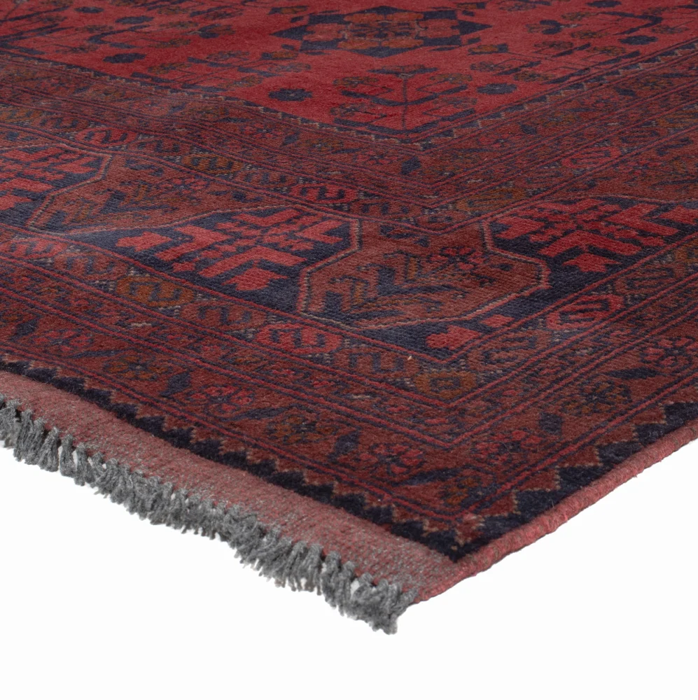 Afghanske tepper - Kunduz - 298 x 199 cm - rød