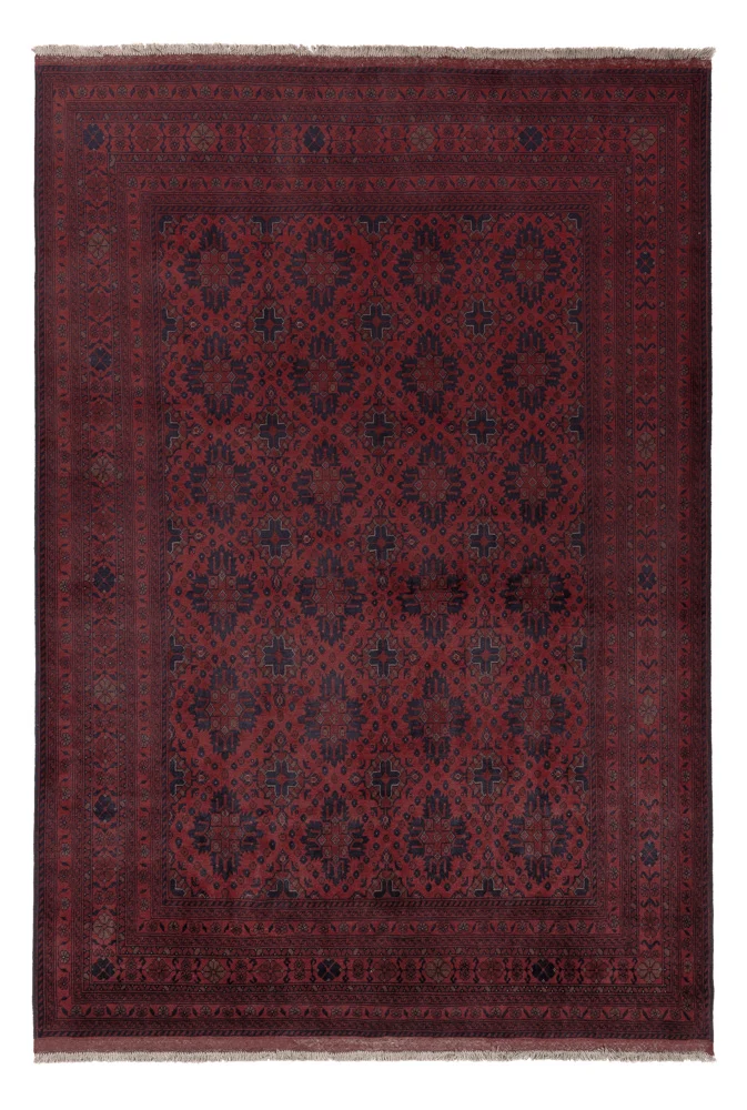 Afghanske tepper - Kunduz - 298 x 205 cm - rød