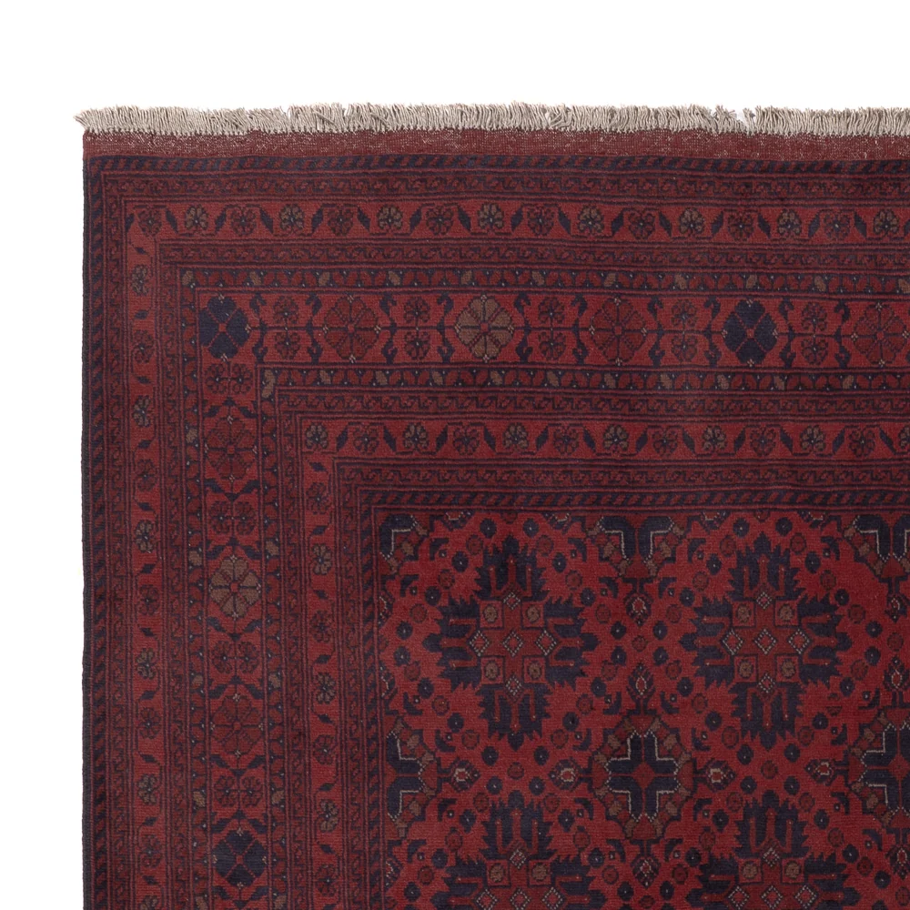Afghanske tepper - Kunduz - 298 x 205 cm - rød