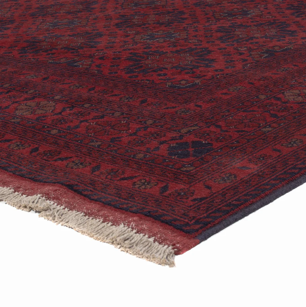 Afghanske tepper - Kunduz - 298 x 205 cm - rød