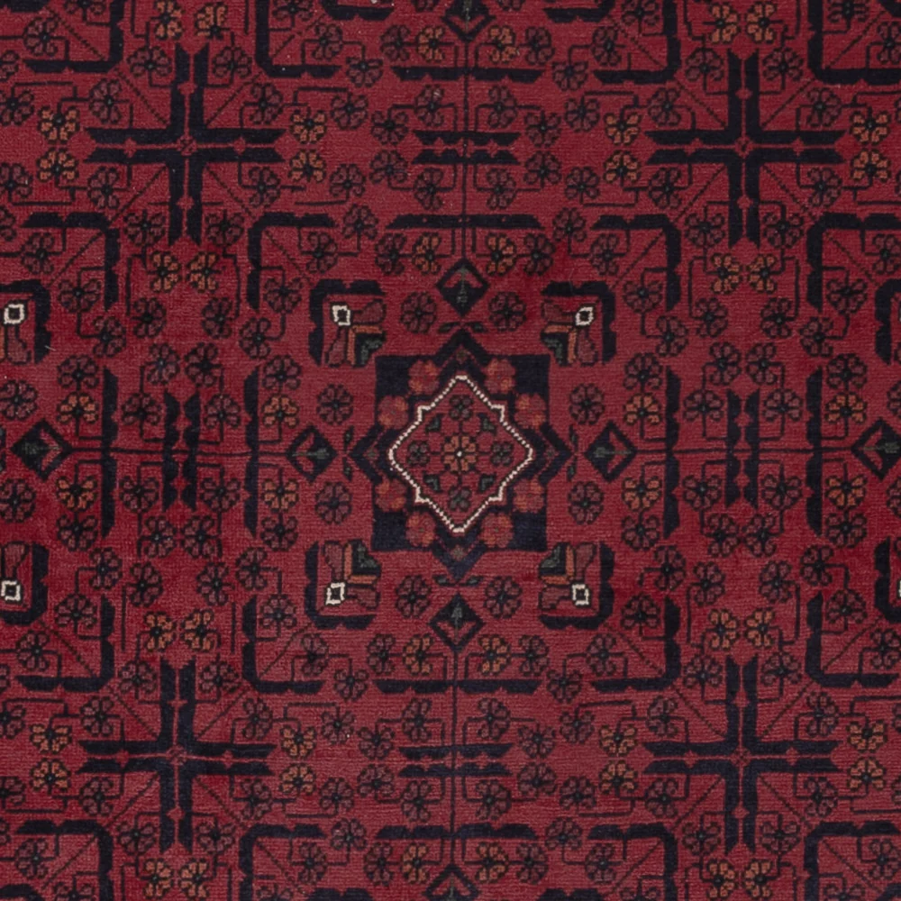 Afghanske tepper - Kunduz - 300 x 197 cm - mørk rød