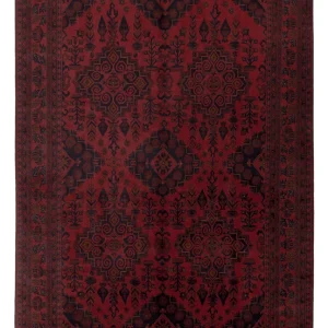 Afghanske tepper - Kunduz - 300 x 200 cm - rød
