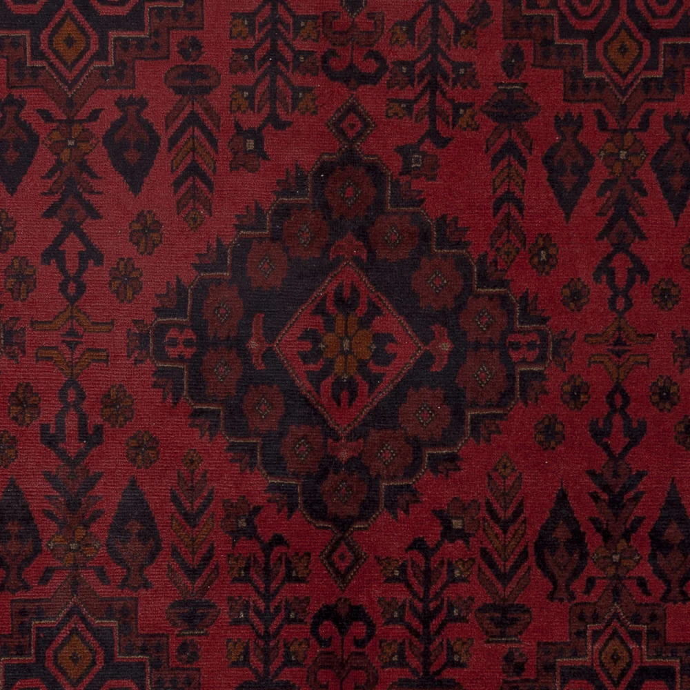 Afghanske tepper - Kunduz - 300 x 200 cm - rød