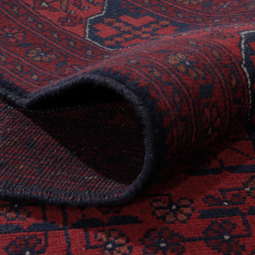 Afghanske tepper - Kunduz - 300 x 205 cm - rød