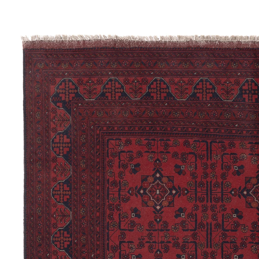 Afghanske tepper - Kunduz - 300 x 205 cm - rød
