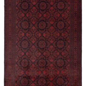 Afghanske tepper - Kunduz - 301 x 202 cm - rød