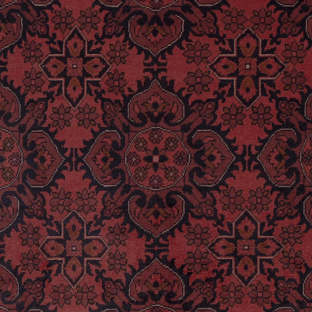 Afghanske tepper - Kunduz - 301 x 202 cm - rød