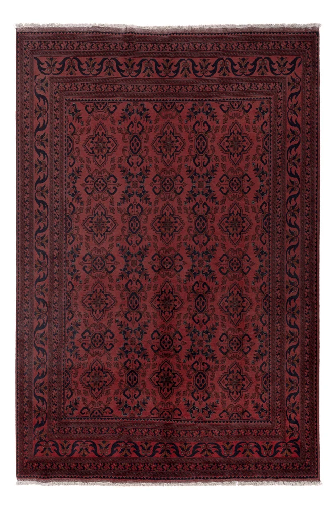 Afghanske tepper - Kunduz - 303 x 205 cm - rød